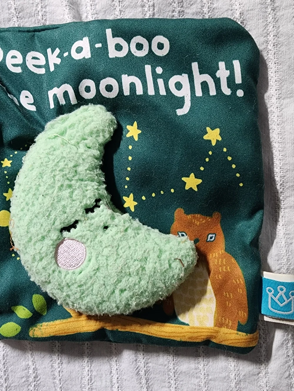 Manhattan Toys Peek A Boo Bunny Soft Activity Book